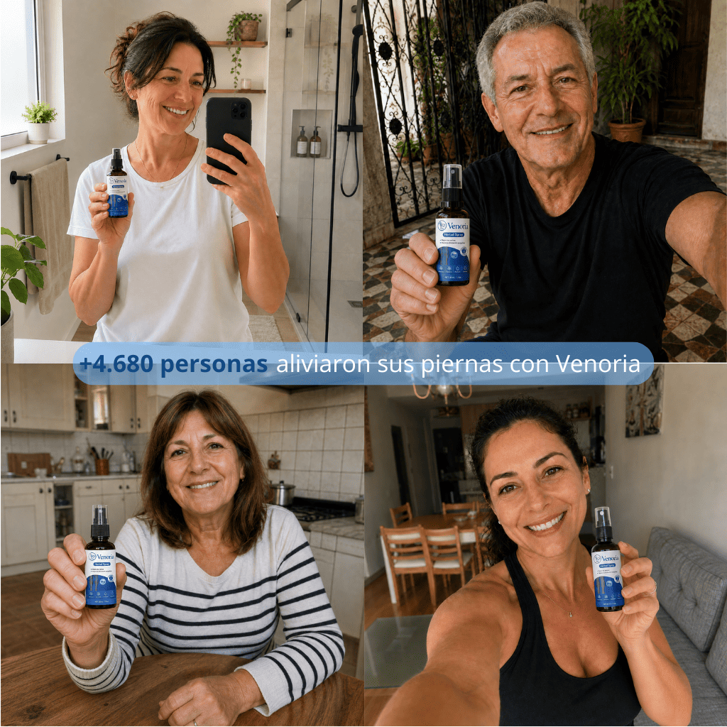 Venoria - Spray Premium de Accion Profunda para el Bienestar de tus Piernas